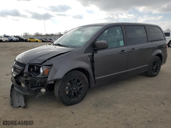 2020 Dodge Grand Caravan GT with VIN 2C4RDGEG0LR188779, listed as a Copart auction lot 46293925 with 92,277 mi miles and Salvage Title. Bid and sale history available at carsss.com. Image 1.