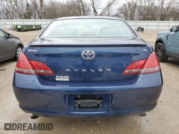 2008 Toyota Avalon XL with VIN 4T1BK36B18U308789, listed as a Copart auction lot 50248545 with 194,785 mi miles and Non Repairable. Bid and sale history available at DreamBid. Image 6.