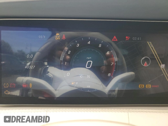 2019 Mercedes-Benz S-Class S 560 with VIN WDDXK8DB4KA038059, listed as a Copart auction lot 63028734 with 40,327 mi miles and Non Repairable. Bid and sale history available at carsss.com. Image 9.
