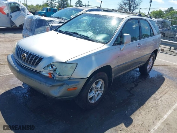 2003 Lexus RX 300 with VIN JTJHF10U430309367, listed as a IAAI auction lot 41887365 with 188,029 mi miles. Bid and sale history available at carsss.com. Image 2.