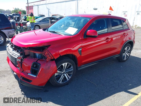 2022 Mitsubishi Outlander ES with VIN JA4APUAU4NU019623, listed as a IAAI auction lot 42746371 with 58,851 mi miles and . Bid and sale history available at DreamBid. Image 19.