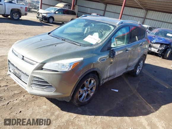 2014 Ford Escape Titanium with VIN 1FMCU9J96EUA15990, listed as a IAAI auction lot 41667046 with 203,202 mi miles. Bid and sale history available at carsss.com. Image 2.