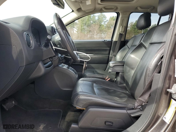 2016 Jeep Compass High Altitude Edition with VIN 1C4NJDEB8GD724218, listed as a Copart auction lot 49117955 with 121,454 mi miles and Salvage Title. Bid and sale history available at carsss.com. Image 7.