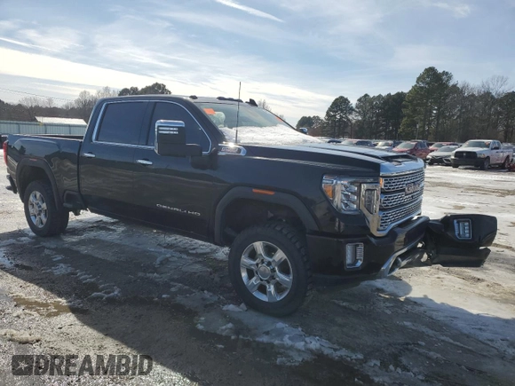 2020 GMC Sierra 2500HD Denali z VIN 1GT49REY0LF268364, wystawiony jako Copart lot #46127385 z przebiegiem Nie podano mil oraz Szkoda całkowita • Salvage title. Historia ofert i sprzedaży dostępna na DreamBid. Obrazek 4.