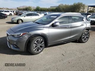 2019 Infiniti QX30 Essential with VIN SJKCH5CP5KA010822, listed as a Copart auction lot 75909634 with 33,563 mi miles and Salvage title. Bid and sale history available at DreamBid. Image 1.