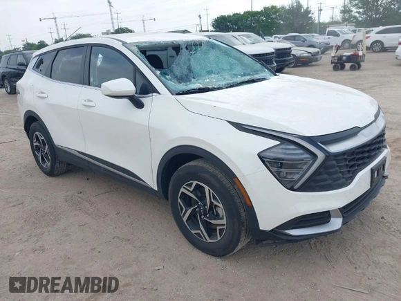 2024 Kia Sportage LX with VIN KNDPUCDF7R7311125, listed as a IAAI auction lot 41941739 with 22,242 mi miles and . Bid and sale history available at DreamBid. Image 1.