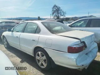 2002 Acura TL Type S w/Navigation with VIN 19UUA56982A010727, listed as a Copart auction lot 45600315 with 260,119 mi miles and Salvage Title. Bid and sale history available at carsss.com. Image 2.