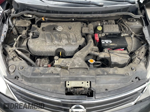 2011 Nissan Versa S with VIN 3N1BC1AP4BL410195, listed as a Copart auction lot 56341625 with 201,351 mi miles and Clean title. Bid and sale history available at DreamBid. Image 7.