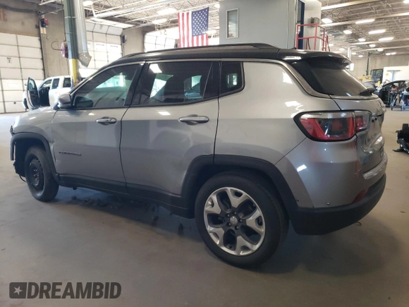 2020 Jeep Compass Limited with VIN 3C4NJCCB4LT194010, listed as a Copart auction lot 56884415 with 100,877 mi miles and Clean title. Bid and sale history available at DreamBid. Image 2.