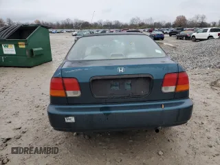 1996 Honda Civic LX "O" w/Air with VIN 2HGEJ6671TH551811, listed as a Copart auction lot 81596104 with 210,143 mi miles and Salvage Title. Bid and sale history available at carsss.com. Image 6.