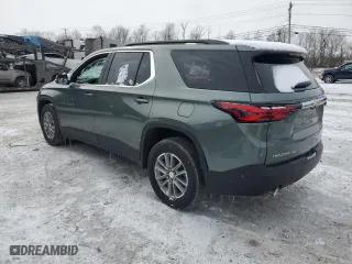 2022 Chevrolet Traverse LT Leather with VIN 1GNEVHKW8NJ160126, listed as a Copart auction lot 45584605 with 0 mi miles and Salvage Title. Bid and sale history available at carsss.com. Image 2.