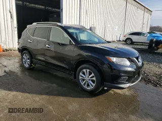 2016 Nissan Rogue SV with VIN KNMAT2MV3GP602356, listed as a Copart auction lot 50409235 with 170,508 mi miles and Salvage Title. Bid and sale history available at carsss.com. Image 4.