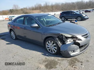 2011 Mazda 6 i Grand Touring with VIN 1YVHZ8CH3B5M07688, listed as a Copart auction lot 49133425 with 210,918 mi miles and Salvage Title. Bid and sale history available at DreamBid. Image 4.