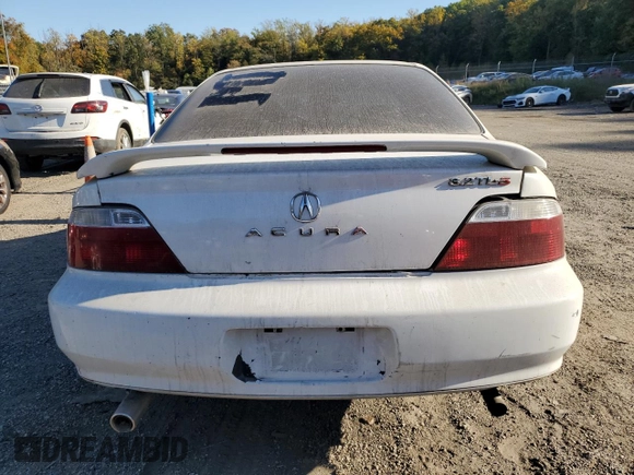 2002 Acura TL Type S w/Navigation with VIN 19UUA569X2A057127, listed as a Copart auction lot 76684194 with 0 mi miles and Salvage Title. Bid and sale history available at carsss.com. Image 6.