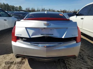 2015 Cadillac ATS Sedan Luxury RWD with VIN 1G6AB5RX1F0101197, listed as a Copart auction lot 87817035 with 0 mi miles and Salvage Title. Bid and sale history available at carsss.com. Image 6.