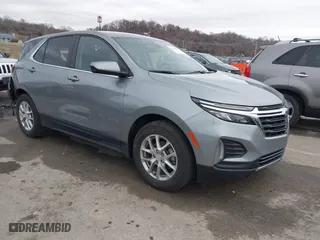 2023 Chevrolet Equinox LT with VIN 3GNAXKEG1PS136858, listed as a IAAI auction lot 41536303 with NaN miles. Bid and sale history available at carsss.com. Image 1.