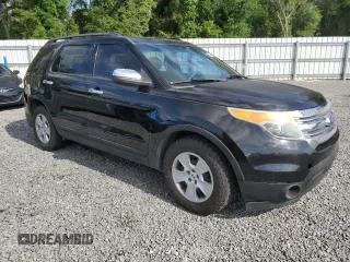 2014 Ford Explorer with VIN 1FM5K7B86EGA11347, listed as a Copart auction lot 57389235 with Not provided miles and Salvage title. Bid and sale history available at DreamBid. Image 4.