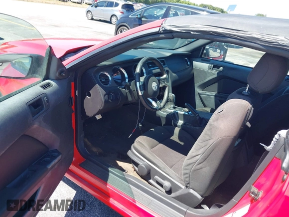 2014 Ford Mustang V6 with VIN 1ZVBP8EM8E5234165, listed as a IAAI auction lot 41845442 with 78,929 mi miles. Bid and sale history available at carsss.com. Image 5.