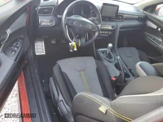 2019 Hyundai Veloster Turbo R-Spec with VIN KMHTH6AB0KU018904, listed as a Copart auction lot 77223314 with 82,877 mi miles and Salvage Title. Bid and sale history available at carsss.com. Image 8.