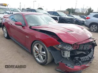 2020 Ford Mustang GT with VIN 1FA6P8CF0L5189802, listed as a IAAI auction lot 41164207 with 74,806 mi miles. Bid and sale history available at carsss.com. Image 1.