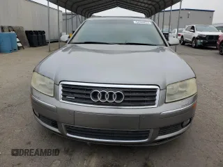 2004 Audi A8 L with VIN WAUML44E74N005627, listed as a Copart auction lot 84340834 with 139,575 mi miles and Clean Title. Bid and sale history available at carsss.com. Image 5.