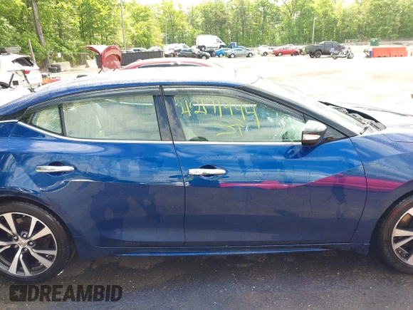 2016 Nissan Maxima SR with VIN 1N4AA6AP7GC398418, listed as a IAAI auction lot 42171994 with 214,232 mi miles and . Bid and sale history available at DreamBid. Image 13.
