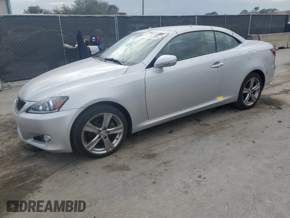 2012 Lexus IS 250 C z VIN JTHFF2C24C2523806, wystawiony jako Copart lot #87842305 z przebiegiem Nie podano mil oraz Czysty tytuł • Clean title. Historia ofert i sprzedaży dostępna na DreamBid. Obrazek 1.