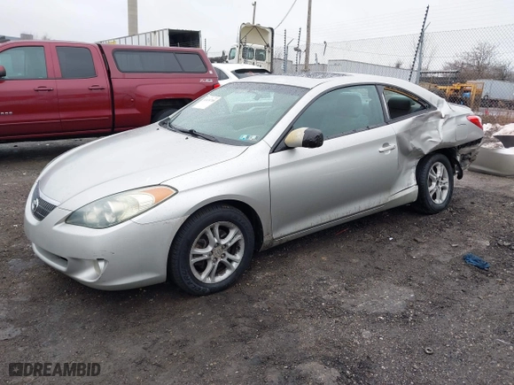 2004 Toyota Camry Solara SE with VIN 4T1CE38P64U835936, listed as a IAAI auction lot 41474708 with 125,109 mi miles. Bid and sale history available at carsss.com. Image 16.
