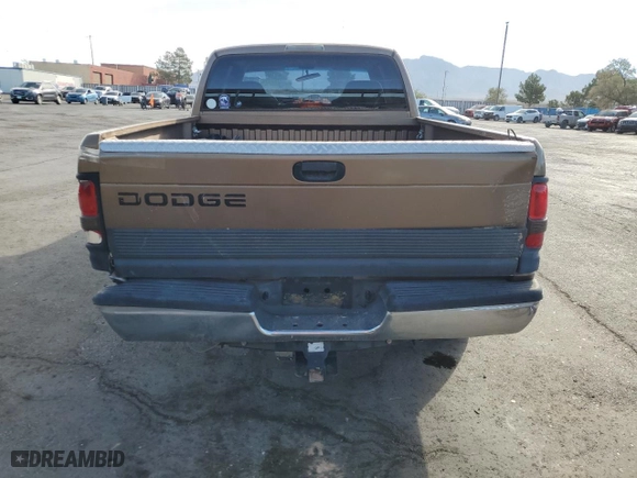 2000 Dodge Ram 1500 with VIN 3B7HC13Z8YM241128, listed as a Copart auction lot 76496774 with 125,929 mi miles and Salvage Title. Bid and sale history available at carsss.com. Image 6.