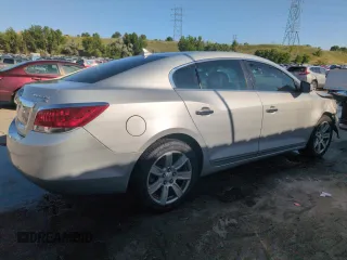 2010 Buick LaCrosse CXL with VIN 1G4GC5EG8AF247544, listed as a Copart auction lot 61306315 with 182,296 mi miles and Salvage title. Bid and sale history available at DreamBid. Image 3.