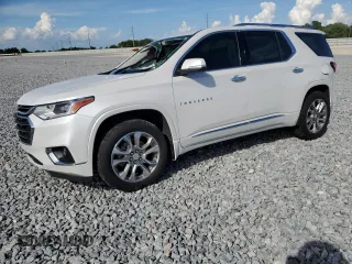 2021 Chevrolet Traverse Premier with VIN 1GNERKKW7MJ225094, listed as a Copart auction lot 51311925 with 0 mi miles and Salvage Title. Bid and sale history available at carsss.com. Image 1.