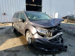 2019 Honda Odyssey LX with VIN 5FNRL6H24KB023597, listed as a Copart auction lot 81958364 with 135,347 mi miles and Salvage Title. Bid and sale history available at DreamBid. Image 15.