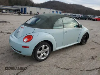 2006 Volkswagen Beetle z VIN 3VWRF31Y56M303208, wystawiony jako Copart lot #86480404 z przebiegiem 120 783 mil mil oraz Szkoda całkowita • Salvage title. Historia ofert i sprzedaży dostępna na DreamBid. Obrazek 3.