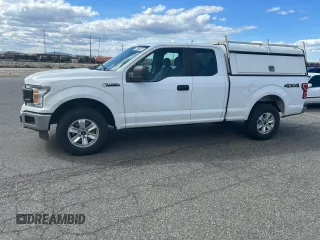 2019 Ford F-150 XL with VIN 1FTFX1E56KKE51232, listed as a Copart auction lot 50370465 with 169,573 mi miles and Clean title. Bid and sale history available at DreamBid. Image 1.