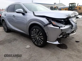 2023 Lexus RX with VIN JTJCHMAAXP2004721, listed as a Copart auction lot 37761804 with 6,326 mi miles. Bid and sale history available at carsss.com. Image 4.