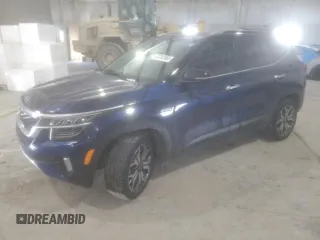 2021 Kia Seltos SX with VIN KNDETCA24M7207406, listed as a Copart auction lot 45762665 with 70,955 mi miles and Salvage Title. Bid and sale history available at carsss.com. Image 1.