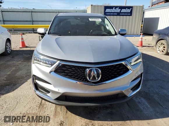 2021 Acura RDX w/Technology Package with VIN 5J8TC2H52ML004265, listed as a Copart auction lot 82030264 with 20,561 mi miles and Salvage Title. Bid and sale history available at carsss.com. Image 5.