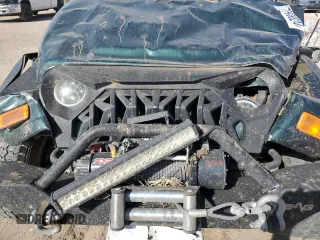 2005 Jeep Wrangler SE with VIN 1J4FA29175P331391, listed as a Copart auction lot 76608824 with 98,268 mi miles and Salvage Title. Bid and sale history available at carsss.com. Image 11.