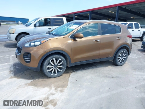 2017 Kia Sportage EX with VIN KNDPNCAC8H7264788, listed as a IAAI auction lot 42513924 with 166,239 mi miles and . Bid and sale history available at DreamBid. Image 19.