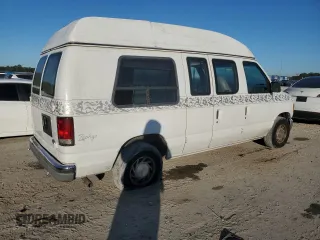 1997 Ford Econoline Commercial with VIN 1FDEE1460VHB73596, listed as a Copart auction lot 81371284 with 155,691 mi miles and Salvage Title. Bid and sale history available at carsss.com. Image 3.