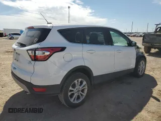 2017 Ford Escape SE with VIN 1FMCU0GD0HUC77693, listed as a Copart auction lot 52730455 with 90,220 mi miles and Salvage Title. Bid and sale history available at carsss.com. Image 3.