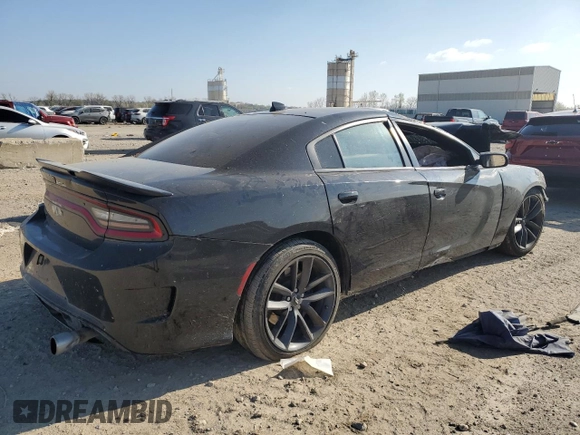 2019 Dodge Charger GT with VIN 2C3CDXHG0KH597651, listed as a Copart auction lot 52932935 with Not Provided miles and Salvage Title. Bid and sale history available at DreamBid. Image 3.