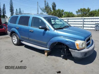 2005 Dodge Durango SXT with VIN 1D4HD38K45F584666, listed as a Copart auction lot 59212785 with 139,604 mi miles and Non repairable. Bid and sale history available at DreamBid. Image 4.