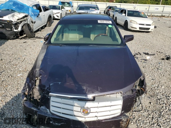 2006 Cadillac CTS with VIN 1G6DP577960164629, listed as a Copart auction lot 70521374 with 115,163 mi miles and Clean Title. Bid and sale history available at carsss.com. Image 5.