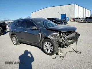 2016 Nissan Rogue SV with VIN KNMAT2MV8GP608413, listed as a Copart auction lot 83377454 with 137,260 mi miles and Non Repairable. Bid and sale history available at carsss.com. Image 15.