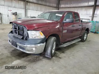 2018 Ram 1500 Express with VIN 1C6RR7FG5JS308966, listed as a Copart auction lot 50035825 with 111,928 mi miles and Salvage Title. Bid and sale history available at carsss.com. Image 1.