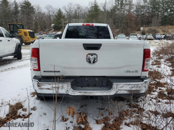 2024 Ram 3500 Big Horn with VIN 3C63RRHL1RG241216, listed as a Copart auction lot 42715295 with 18,030 mi miles and Salvage Title. Bid and sale history available at carsss.com. Image 6.