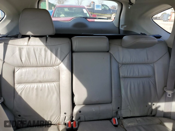 2013 Honda CR-V EX-L with VIN 2HKRM4H74DH673208, listed as a Copart auction lot 48687945 with 208,018 mi miles and Salvage Title. Bid and sale history available at carsss.com. Image 10.