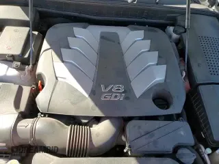 2014 Hyundai Equus Ultimate with VIN KMHGH4JH8EU089833, listed as a Copart auction lot 87046104 with 62,847 mi miles and Salvage title. Bid and sale history available at DreamBid. Image 13.