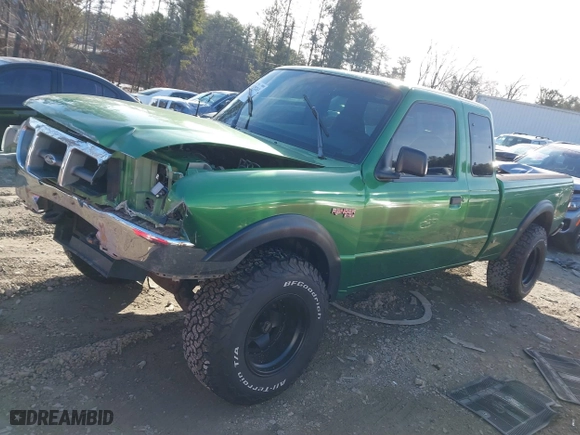 1999 Ford Ranger XLT with VIN 1FTZR15X3XPA13058, listed as a IAAI auction lot 41329263 with 96,926 mi miles. Bid and sale history available at carsss.com. Image 2.